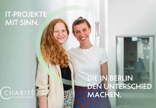 Charite IT Motiv 7 - Projekte mit Sinn, die in Berlin den Unterschied machen.