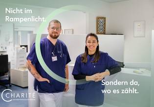 Charite Kampagne Ambulanzmotiv 4 MFA - Rampenlicht