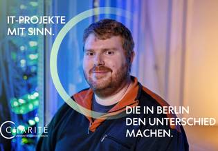 Charite IT Motiv 5 - Projekte mit Sinn, die in Berlin den Unterschied machen. Charite IT Motiv 5 - Projekte mit Sinn, die in Berlin den Unterschied machen.